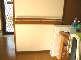 LD壁介護用手摺取り付け