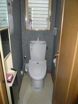 パナソニック便器→INAX便器(節水タイプ)に交換費用13万円