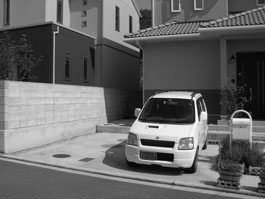 愛媛県松山市:エクステリア(カーポート)新設前