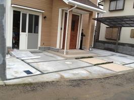 エクステリア外構工事費用95万円