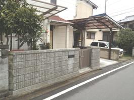 エクステリア外構工事費用65万円